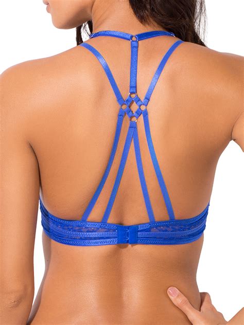 Joan Smalls X Smart And Sexy Womens Strappy Back Light Lined Bra Style Sa1293