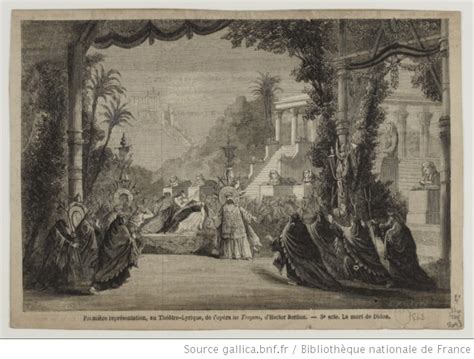 Les Troyens Carthage Op Ra D Hector Berlioz Illustration De