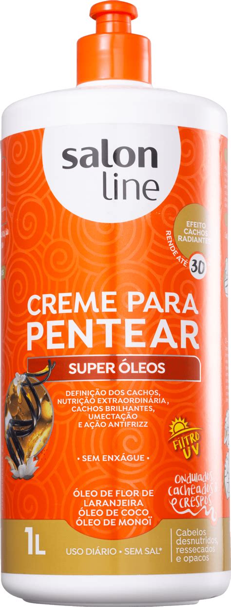 Salon Line Super Óleos É Bom - Creme de Pentear Salon Line Super Óleos | Beleza na Web