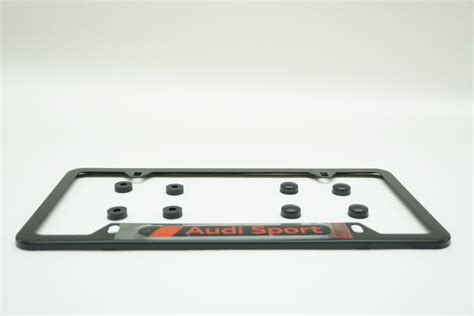 Audi Sport License Plate Frame Genuine Audi Zaw 071 801 S Dx9 Zaw 071 801 S Dx9 Zaw 071 801 S