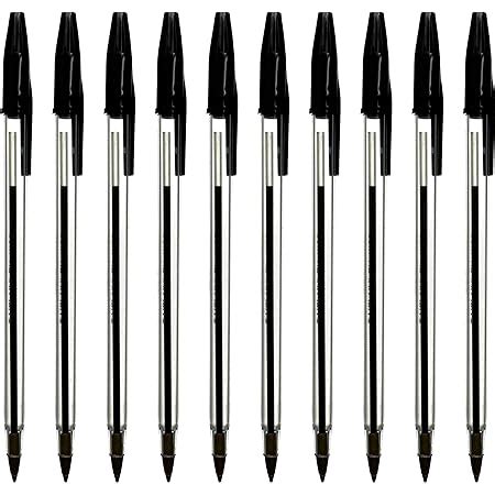 Cello Black Ballpoint Pens Pack Of Tri Mate Ball Pens Medium Point