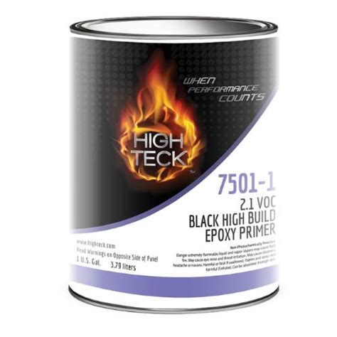 High Teck 7501 Black 2k Epoxy Primer 11 Mix Gallon