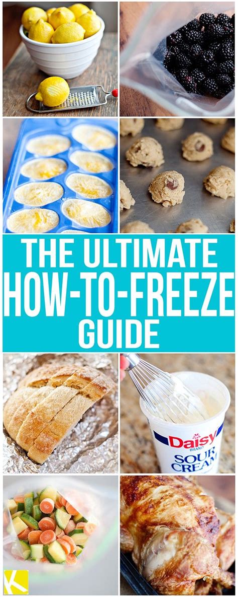 The Ultimate How To Freeze Guide Freezing Food Guide Frozen Meals