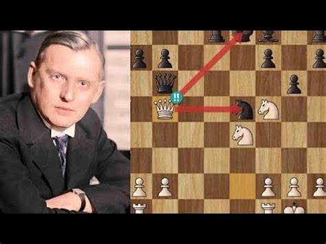 Chess Alexander Alekhine Vs Leon Kussman Youtube