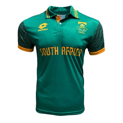 Lotto Proteas ODI Mens Shirt Cricketstuff