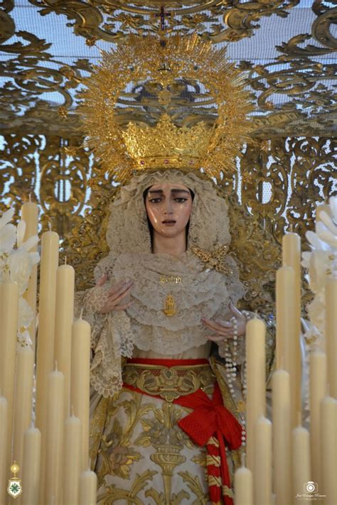 Nuestra Señora de la Salud en su paso de palio Hermandad de San Gonzalo