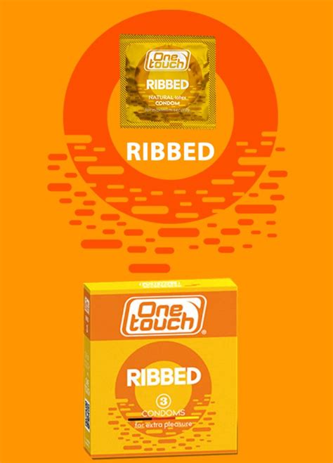 One Touch Ribbed Condoms Arona Consumer Ltd