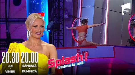 Splash Vedete La Ap Episodul Din August Codru A Filip A