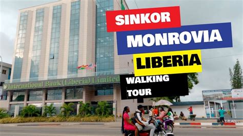 Liberia Monrovia Walking Tour Video In Sinkor District Liberian Vlog Youtube