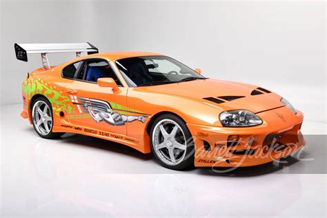 Paul Walker's '10-second' Orange Supra Has Fetched 0,000 At An Auction!