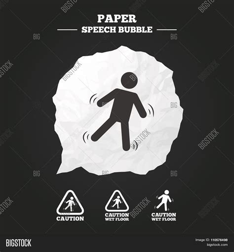 Caution Wet Floor Vector And Photo Free Trial Bigstock