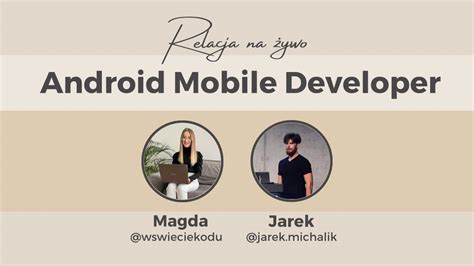 Programista Aplikacji Mobilnych Android Zapis Rozmowy Na Ywo Z