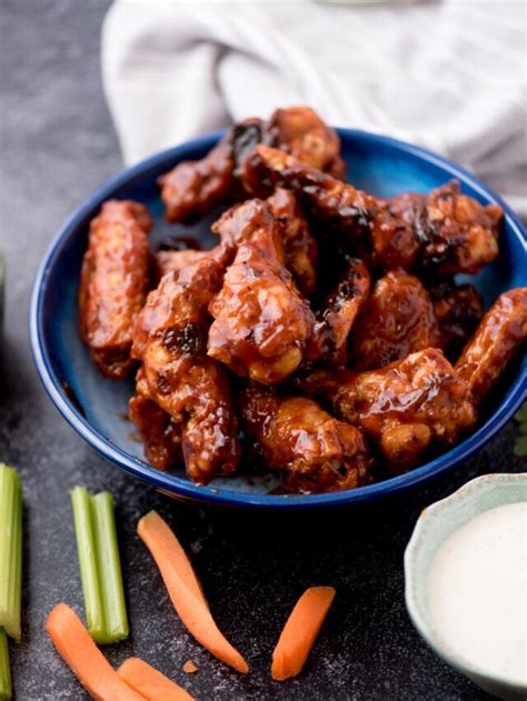 BBQ Baked Chicken Wings - Sweetly Splendid