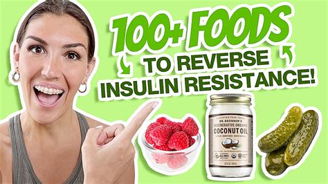 Insulin Resistance Food List 2022 Foods To REVERSE Insulin Resistance