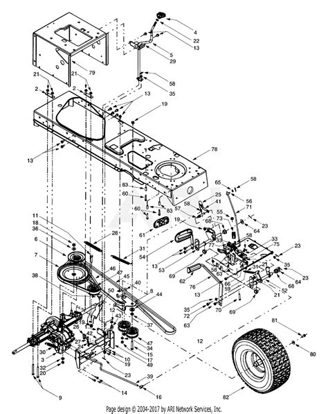 Scotts S2554 Deck Parts Diagram Scotts S2554 Parts Diagram