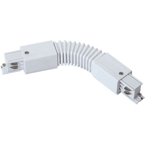 Track Flexi Connector W White Cznik Szynoprzewodu Greenlux