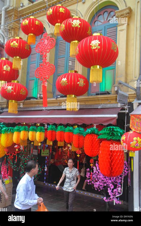 Singapore,Chinatown,Chinese New Year,decorations,ornaments,for sale ...