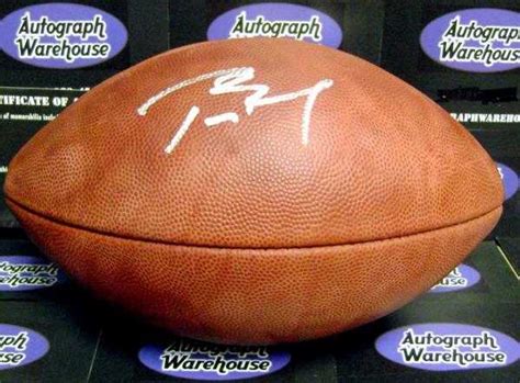 Tom Brady autographed Football (New England Patriots)