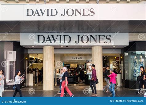 David Jones Store In Bourke Street, Melbourne Editorial Image ...