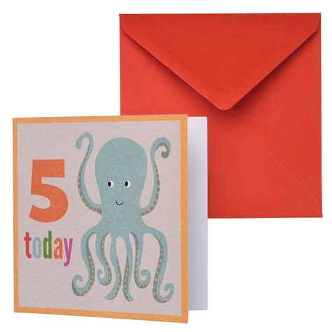 Octopus Card | Rex London (dotcomgiftshop)