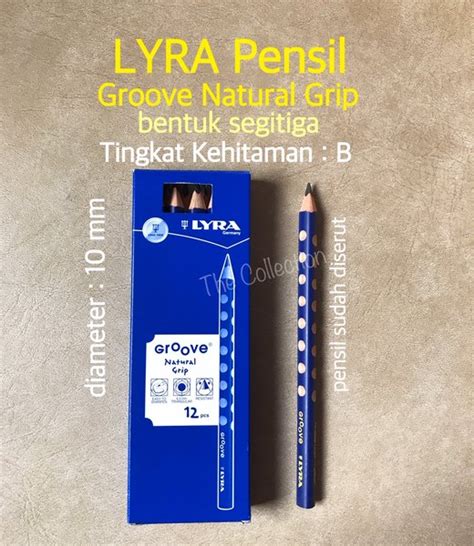 Jual Pensil Segitiga Belajar Menulis 10mm BIG Type B Pensil Lyra