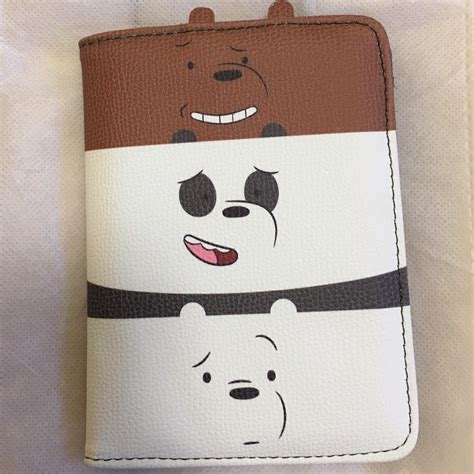 We Bare Bears Passport Cover Hobbies And Toys Travel Travel Essentials And Accessories On Carousell