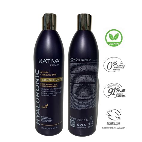 Tuambia Acondicionador Kativa Luxury Hyaluronic 550 Ml