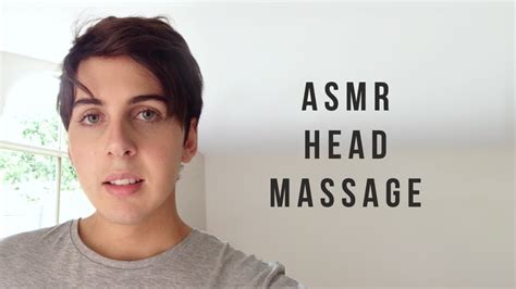 Asmr Head Massage Fall Asleep Youtube