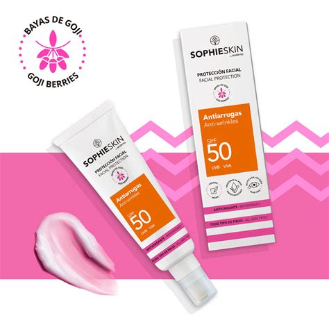 Crema antiarrugas SPF 50 Sophie Skin by Sesderma Protección facial