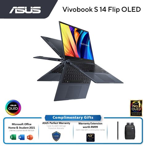 ASUS Vivobook Flip TN3402Y AKN216WS 2 In 1 Laptop Quiet Blue AMD