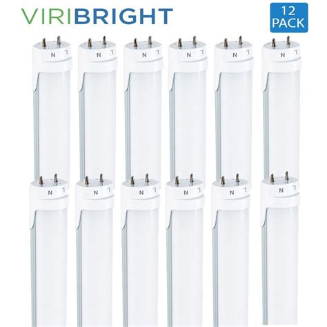 Viribright 4 Ft 40 Watt Equivalent Cool White 4000K Type A B