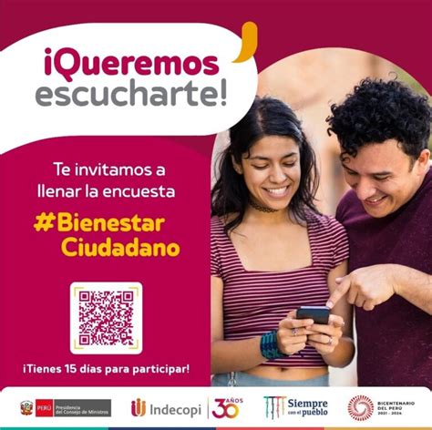 Indecopi Encuesta De Bienestar Ciudadano