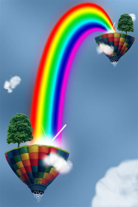 Colorful Rainbow Fantasy Scene By Multigold99 On Deviantart