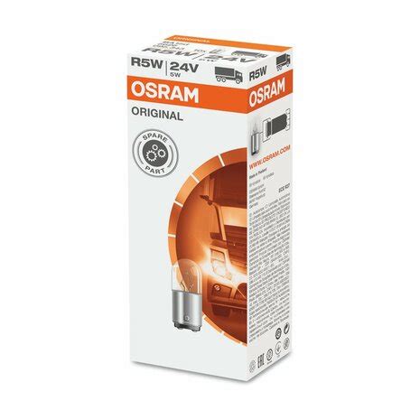 Osram V R W Gl Hbirne Ba D Vehiclelamps De