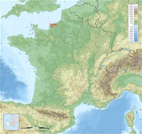 Carte De Bolbec Situation G Ographique Et Population De Bolbec Code