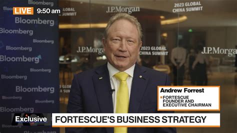 Watch Fortescue Executive Chairman Forrest On Clean Energy Bloomberg