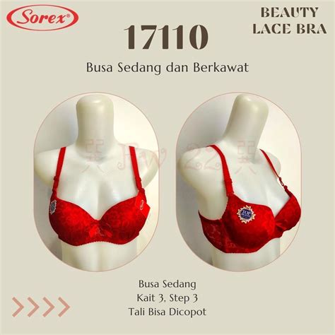 Jual Bh Wanita Bra Kawat Sorex Untuk Cup A Dengan Busa Tipis