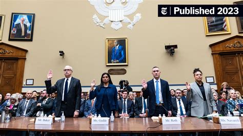 Five Takeaways From The House Gop Hearing With Former Twitter Executives The New York Times