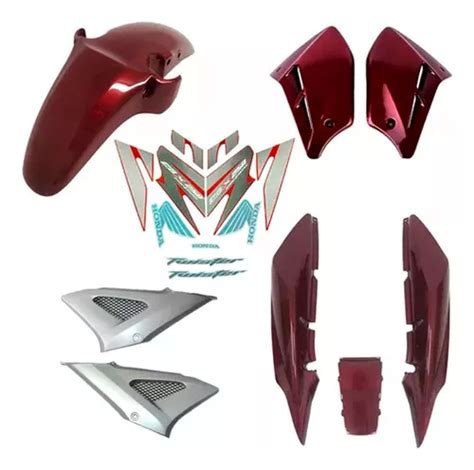 Rabeta Cbx 250 Twister Vermelho 2006 E 2007 Kit Completo Parcelamento