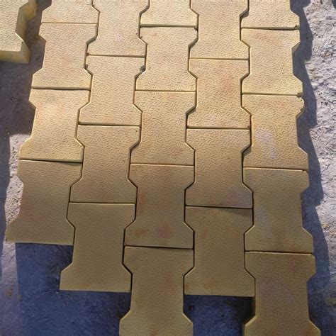 Concrete Idole I Shape Interlocking Paver Blocks For Flooring