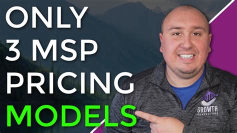 From Break Fix To All In A Complete MSP Pricing Model Overview YouTube