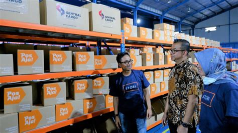 Perkuat Digital Ekosistem Logistik Sentral Cargo Gandeng PT Pos Indonesia