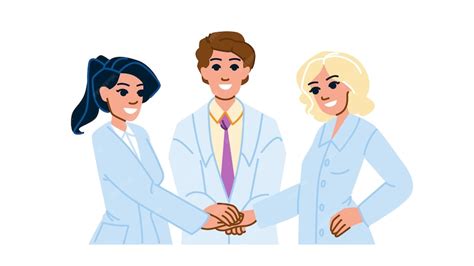 premium vector healthcare medical team collaboration vector nurse