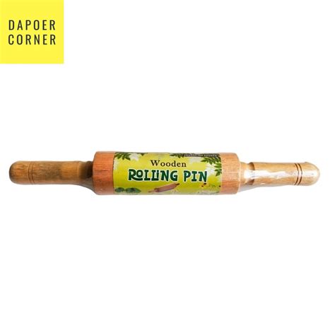 Jual ROLL PIN KAYU GILINGAN KAYU ROLLING PIN ADONAN KAYU Shopee