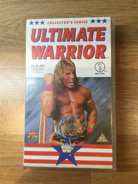 WWF ULTIMATE WARRIOR Wrestling Vhs Video Tape Wwe 1990 Collector S