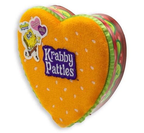 KRABBY PATTY PLUSH TOP HEART BOX