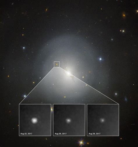 Hubble Observes First Kilonova Image Eurekalert Science News Releases