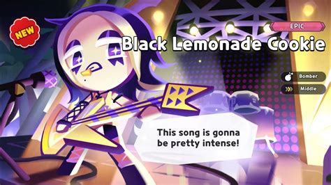 Black Lemonade Cookie Gacha Animation Draw Pull Cookie Run Kingdom