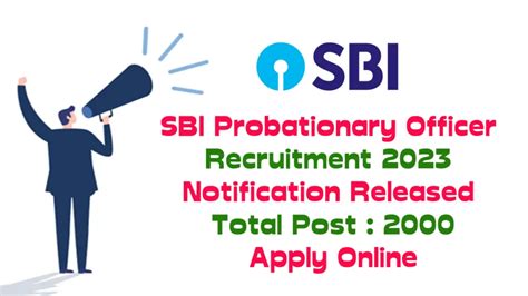 Sbi Probationary Officer Recruitment Mains Exam Result Out