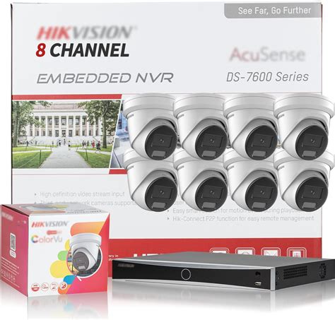 Amazon HIKV 8 Channel Security Camera System Kit DS 7608NXI I2